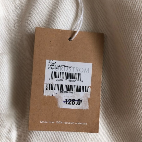 Reformation Julia High Waist Cigarette Jeans 31 - Picture 3 of 6